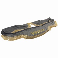 Ламбрекен лобового стекла угол VOLVO (польская ткань) Серый ДП | ТопДизель