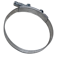 Хомут патрубка интеркулера нержавеющий Freightliner D=121-143 Auger | ТопДизель
