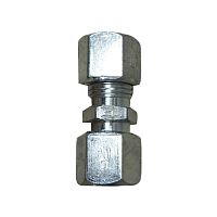 Соединитель 10мм металл с гайкой Peters | ТопДизель