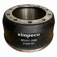 Тормозной барабан 419x180/192 H=238, d=282.7/335 n10x24 ROR TE ТМ LM-9000 Simpeco | ТопДизель