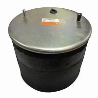 881 пневмоподушка !со стаканом 2шп.M12смещ.25. 1отв.штуц.M22. поршень стальной 12 отв.М16 CONNECT | ТопДизель