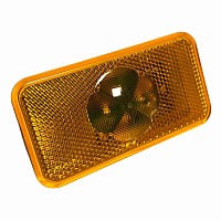 Фонарь габаритный желтый прямоугольный LED 102x54мм Volvo FH12 93-96 Vignal | ТопДизель