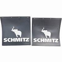 Брызговики задние резиновые черные комплект 2шт. 400х400 "Schmitz Слон" Schmitz | ТопДизель