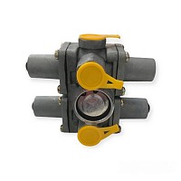 Клапан защитный 4-х контурный MAN M2000, MAN F2000, MAN TGA, MAN TGX, MAN TGS, MAN SG, MAN NL, MAN Lions, DAF XF, DAF CF Stellox | ТопДизель