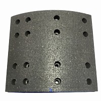 НАКЛАДКИ ТОРМОЗНЫЕ ЗАДНИЕ ПРИЦЕП АМЕРИКА (ROR) ОСЬ L1 (2 РЕМ) DUROLINE | ТопДизель