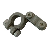 Клемма акб плюсовая левая d=17.5mm, кабель 50-120 mm2 с дополнительным боковым зажимом Stellox | ТопДизель