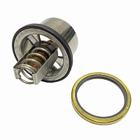 Термостат с уплотнительным кольцом 185F, 85C Detroit DIesel EGR/Freightliner/International DD | ТопДизель