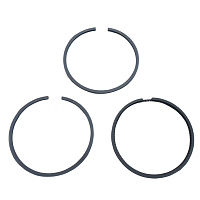 Кольца поршневые компрессора STD 75 mm Goetze | ТопДизель