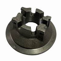 Гайка !M42x2 SW65 ступицы корончатая \BPW Eco MANSONS | ТопДизель