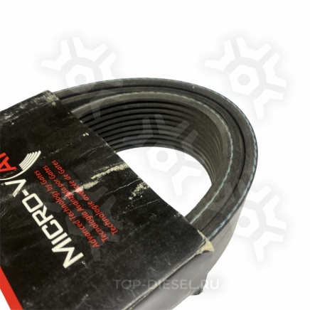 K100637 Ремень поликлиновой привода вентилятора Volvo VNL/Cummins 14 Gates купить рис.3