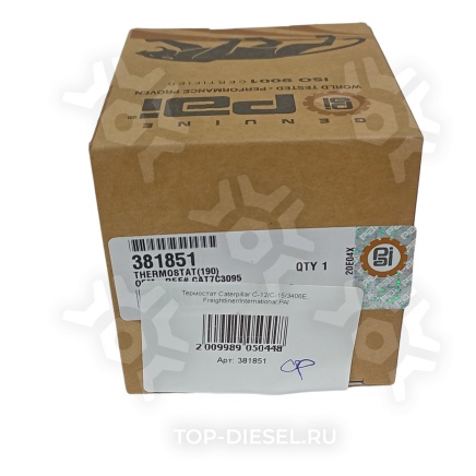 381851 Термостат Caterpillar C-12/C-15/3406E, Freightliner/International PAI купить рис.4