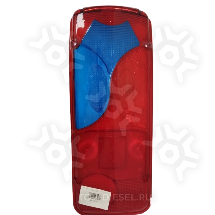 U02510L Стекло фонаря заднего многосекционное левое с каплей MAN TGA Техавтосвет купить рис.2