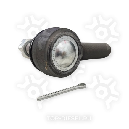 R180341406030 Наконечник рулевой тяги левый M30x1.5 M24x1.5 L=122 Mercedes-Benz/MAN/Volvo/Scania Rostar купить рис.2