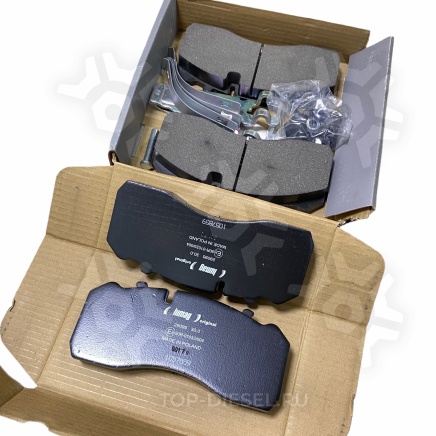 290950090110 Колодки дисковые 210.4x92.5x30 Mercedes Benz/MAN/BPW/SAF Lumag купить рис.2