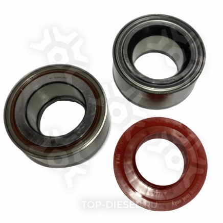 566074H195 Ремкомплект ступицы (2 подшипника уплотнительное кольцо) передний ступичного узла 1697346 NEW DAF XF95/CF75 FAG купить рис.2